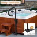 Adjustable Hot Tub Handrails with 360° Swivel