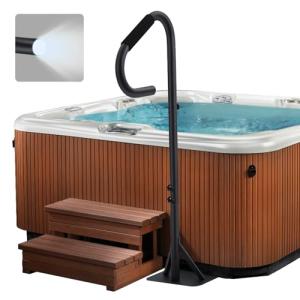 LED Hot Tub Handrail with Adjustable Height