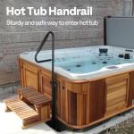 VIVOHOME Adjustable Hot Tub Safety Handrail