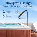 VIVOHOME Adjustable Hot Tub Safety Handrail