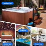 Adjustable Hot Tub Handrails with 360 Swivel