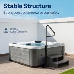 VIVOHOME Adjustable Hot Tub Safety Handrail