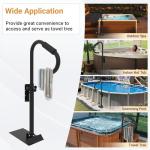Adjustable Hot Tub Handrails with 360° Swivel