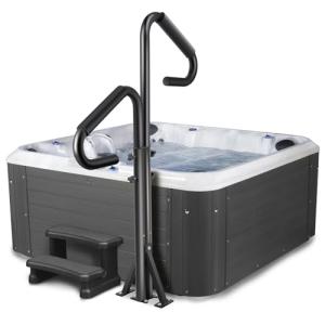 Adjustable Two-Way Hot Tub Handrails with Sponge Handle