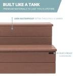 DENKOE Waterproof Hot Tub Steps - Heavy Duty