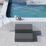 Universal Heavy Duty Hot Tub Steps – Non-Slip