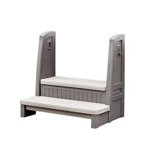 Step2 Hot Tub Storage Steps with Handrails