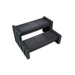 Vinyl Works 29" Deluxe Black Hot Tub Steps