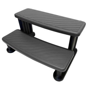 Puri Tech Light Grey Spa Hot Tub Steps