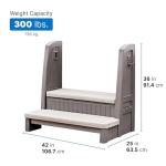 Step2 Hot Tub Storage Steps with Handrails