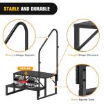 Nilight Portable RV Step with Handrail for Hot Tubs