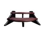 Wide Hot Tub Steps with Oversized Treads