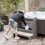 Step2 Hot Tub Storage Steps with Handrails