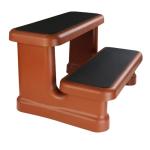 Aqua Select Slip-Resistant Spa Steps - Sequoia