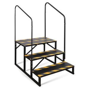 Kinchoix Portable RV Hot Tub Steps with Handrail