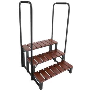 Neorexon 3-Step Hot Tub Stairs with Handrails