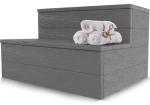Non-Slip Wooden Style Hot Tub Steps