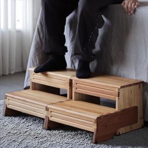 32" Wooden 2-Step Stool for Hot Tubs