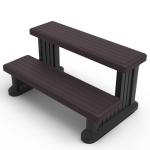 GREVO Brown Hot Tub Steps for Any Spa