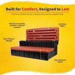 Heatwave Spa Steps with Storage - Red Brick