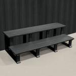Highwood Two Tier Hot Tub and Spa Steps, Black