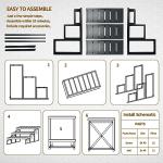 Durable Three-Step Hot Tub Access Ladder, Dark Grey