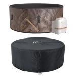 MSpa Inflatable Round Bubble Hot Tub for 4-6