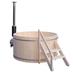 Wood-Fired Hot Tub & Ice Bath for 4-5