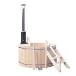 Aleko Wood Hot Tub and Ice Bath for 4-5