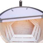 Wood-Fired Hot Tub & Ice Bath for 4-5