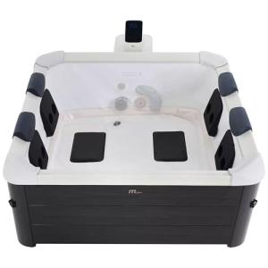 MSpa Oslo Square Inflatable Hot Tub for 4-6 People