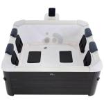 MSpa Oslo Square Inflatable Hot Tub for 4-6 People