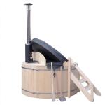 Aleko Wood Hot Tub and Ice Bath for 4-5