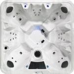 Aqualife 7-Person Outdoor Hot Tub with 34 Jets