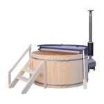 Wood-Fired Hot Tub & Ice Bath for 4-5
