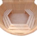 Aleko Wood Hot Tub and Ice Bath for 4-5