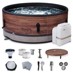 MSpa 6-Person Inflatable Bubble Massage Hot Tub