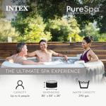 Intex PureSpa Greywood Deluxe 6-Person Hot Tub