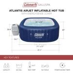 Bestway Coleman Hawaii AirJet Inflatable Hot Tub Set