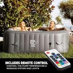 Portable 6-Person Inflatable Hot Tub with Jets