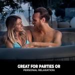 Portable 6-Person Inflatable Hot Tub with Jets