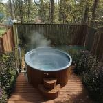 SaunaLife S4N Wood-Fired Hot Tub for 6