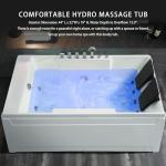 Empava 72JT367 Whirlpool Massage Spa Tub