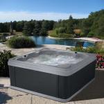 Aqualife Six-Person Hot Tub Bundle with Steps