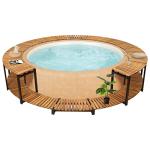 CHARMMA Inflatable Hot Tub Surround and Step System