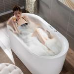 Woodbridge 59" Whirlpool Heated Soaking Bathtub