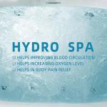 Woodbridge 59" Whirlpool Heated Soaking Bathtub