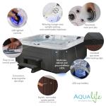 Aqualife 5-6 Person 81-Jet Outdoor Hot Tub