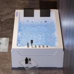 Homary 73" Luxury Whirlpool Bathtub with Jets