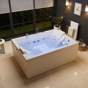 Empava 71" Jetted Alcove Spa Bathtub